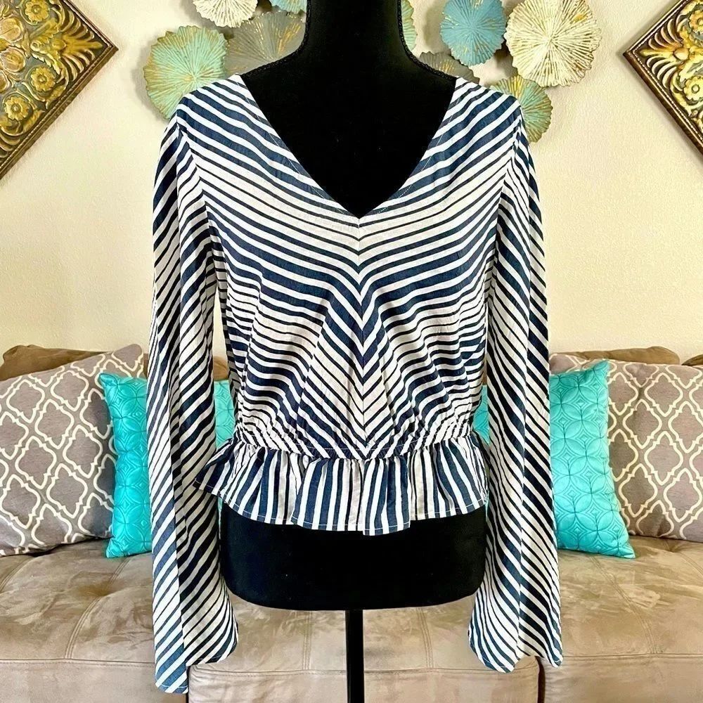 NWT EXPRESS Women’s Striped Blouse